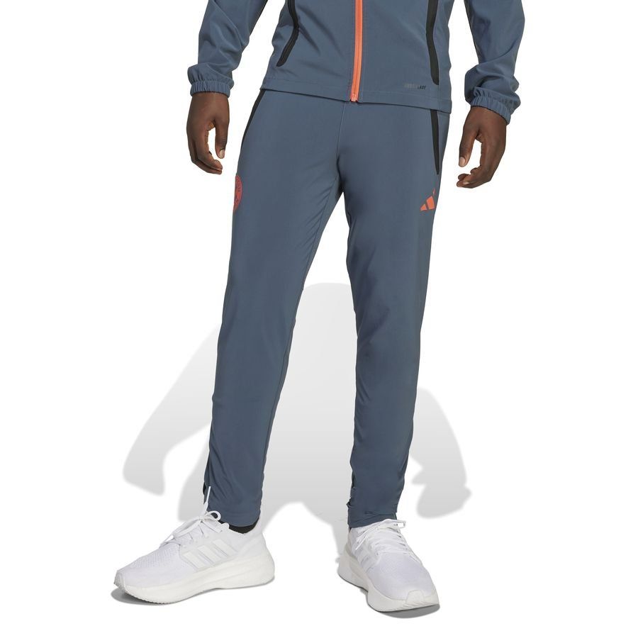 Bayern München Training Trousers Tiro 25 Competition Vis Tech Travel - Bold Onix/Easy Coral Kids-SoccerKits Hub | Buy Soccer Jerseys Online